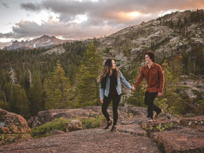 Lakes Basin Engagement Session - Lost Sierra
